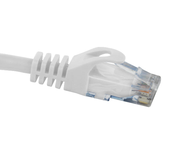 CAT6 Ethernet Patch Cable, Snagless Molded Boot, RJ45 - RJ45, 1ft