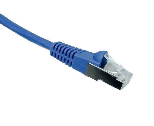 CAT7 Ethernet Patch Cable, Shielded, Snagless Molded Boot, S/FTP, 10G, RJ45 - RJ45 1ft - 100ft