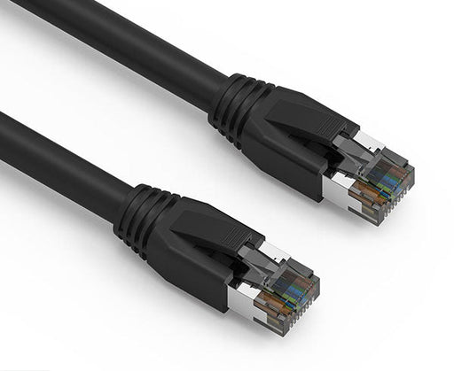 CAT8  Ethernet Patch Cable, Dual Shielded S/FTP, Snagless Molded Boot, 40G, 10FT