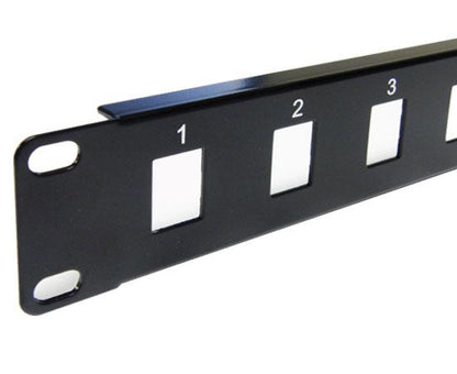 Blank Keystone Patch Panel, 12 Port / 16 Port / 24 Port / 32 Port / 48 Port