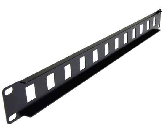 Blank Keystone Patch Panel, 12 Port / 16 Port / 24 Port / 32 Port / 48 Port