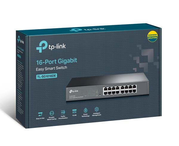 16-Port Gigabit Easy Smart Ethernet Switch