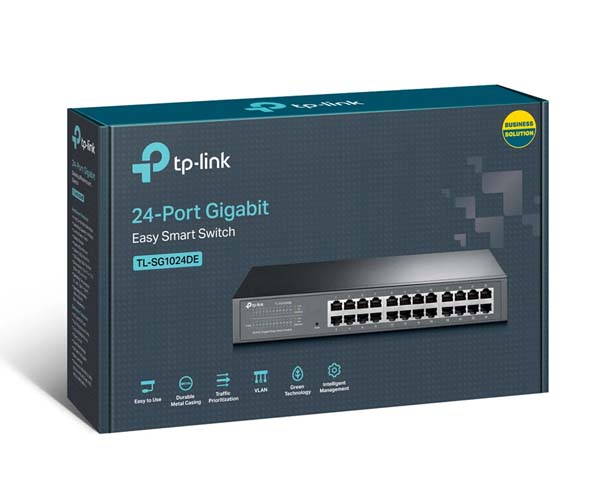 24-Port Gigabit Easy Smart Ethernet Switch