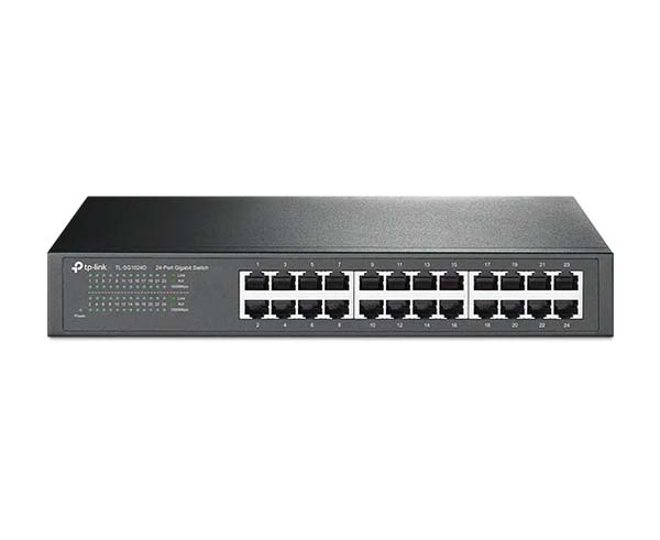 24-Port Gigabit Ethernet Switch Desktop/Rackmount