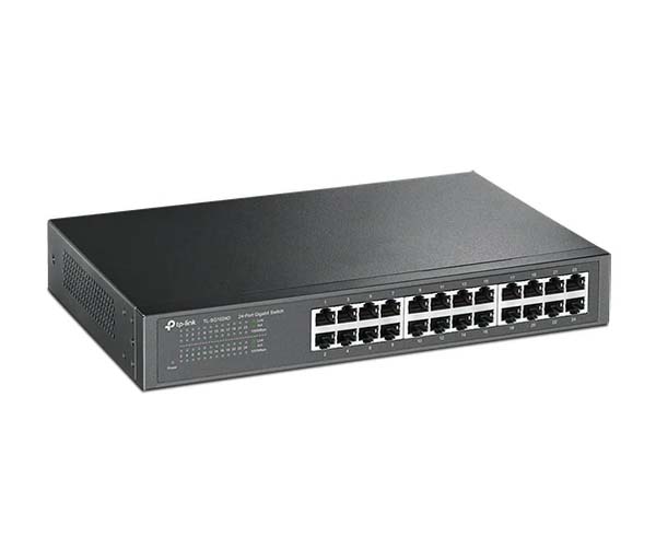 24-Port Gigabit Ethernet Switch Desktop/Rackmount