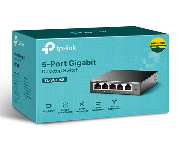 5-Port 10/100/1000Mbps Desktop Switch