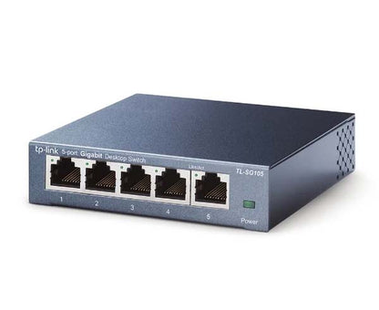 5-Port Desktop Ethernet Switch, 10/100/1000Mbps