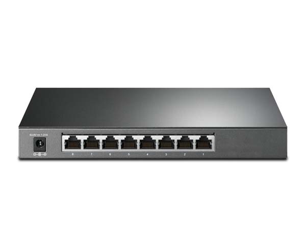 JetStream 8-Port Gigabit Smart Switch with 4-Port PoE+