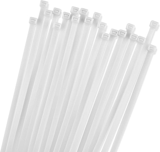 6" Clear Cable Ties - 100 pack