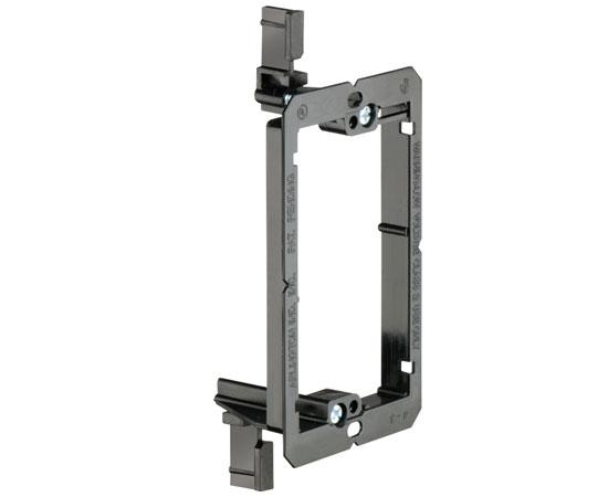 Low Voltage Mounting Bracket  w/ Extra Long Screws - Single Gang