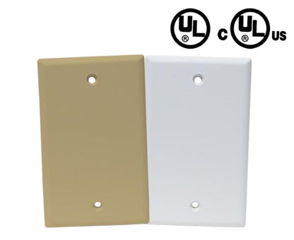 Blank Wall Plates, 2.3/4(W) x 4.1/2(H)